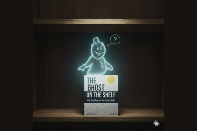 The Ghost on the Shelf: Why Good Brands Die in Plain Sight